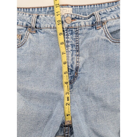 FDJ French Dressing Bootcut Blue Light Wash Stretch High Rise Jeans Size 14 - Picture 6 of 6